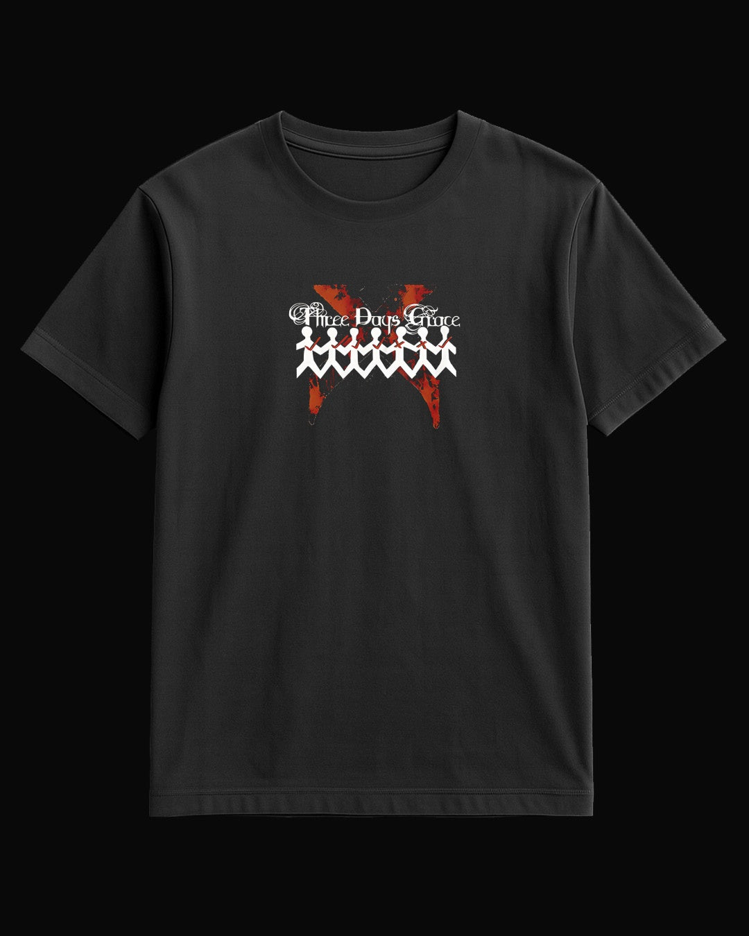Three Days Grace One-X Siyah Tişört V2