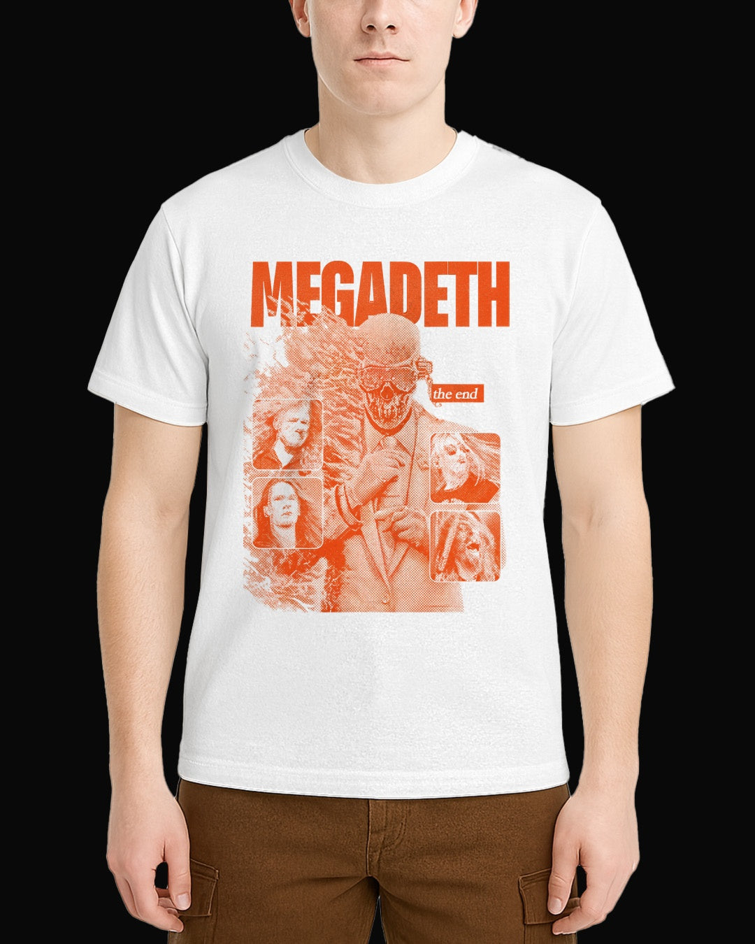 Megadeth the end Beyaz Tişört