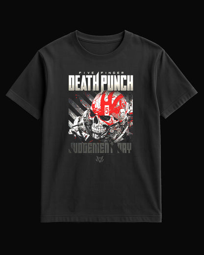 Five Finger Death Punch JUDGEMENT DAY Siyah Tişört