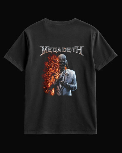 Megadeth 2026 ALBUM Sırt Baskılı Siyah Tişört
