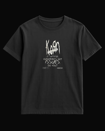 Korn is coming. Siyah Tişört