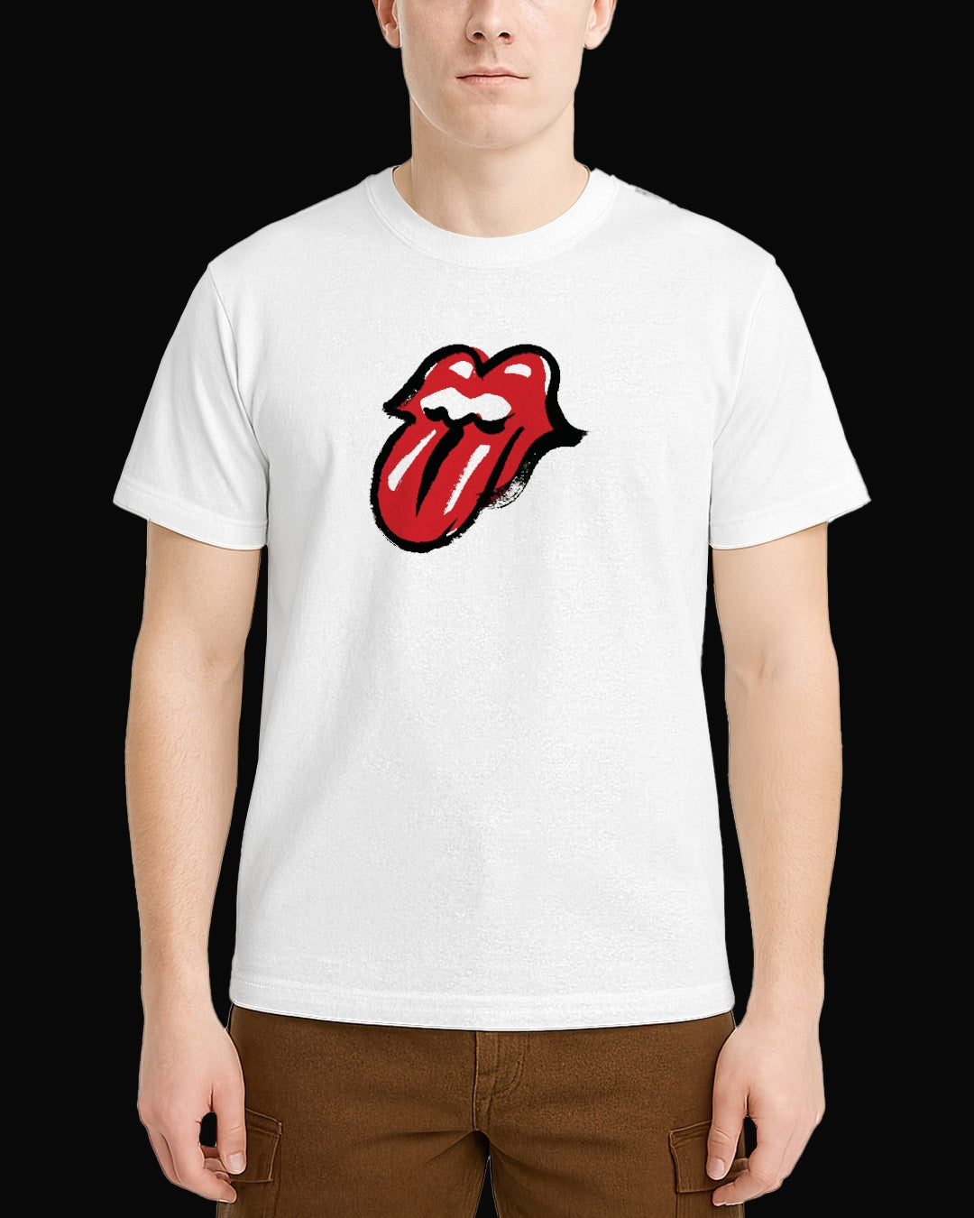 The Rolling Stones The Tongue Beyaz Tişört