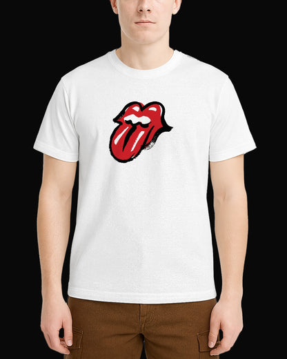 The Rolling Stones The Tongue Beyaz Tişört