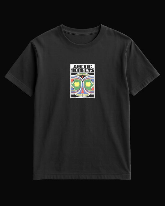 Arctic Monkeys Colorful Monkey Siyah Tişört