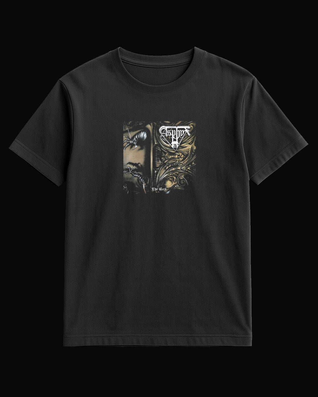 Asphyx The Rack (Reissue) Black T-Shirt