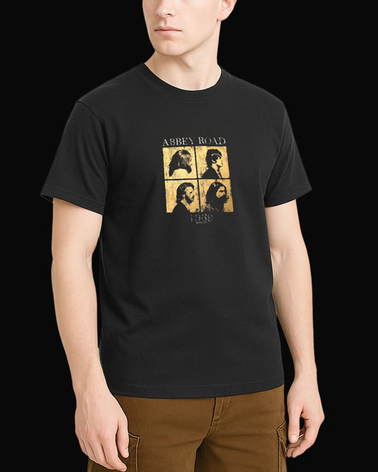 The Beatles Abbey Road 1969 Siyah Tişört