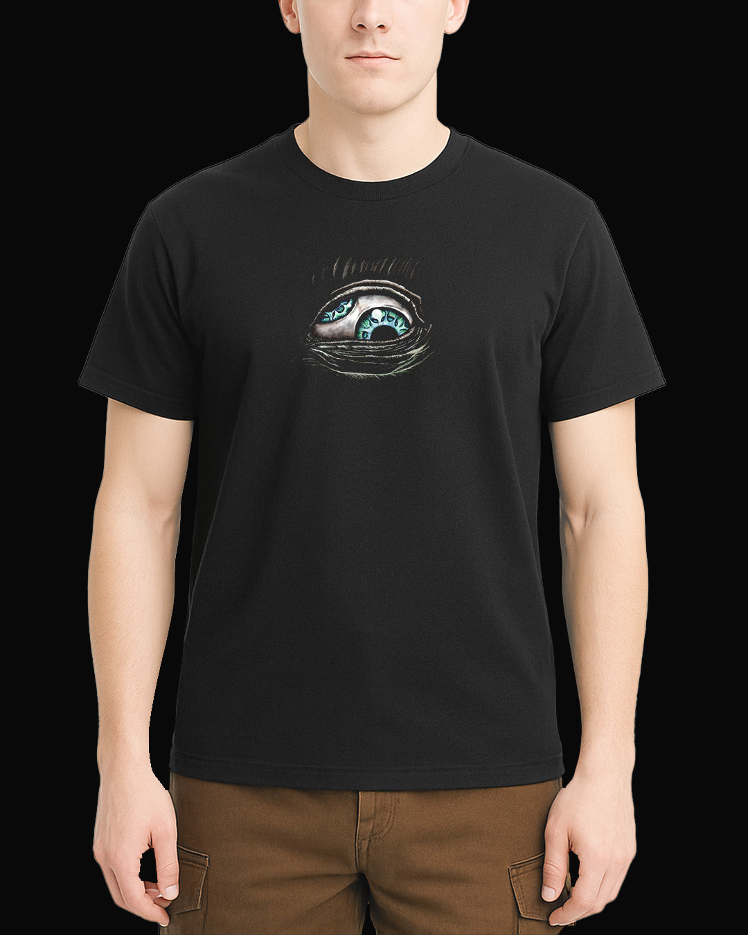 Tool Green Eye Siyah Tişört