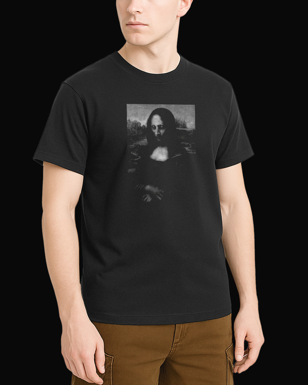 Marilyn Manson Mona Manson Siyah Tişört