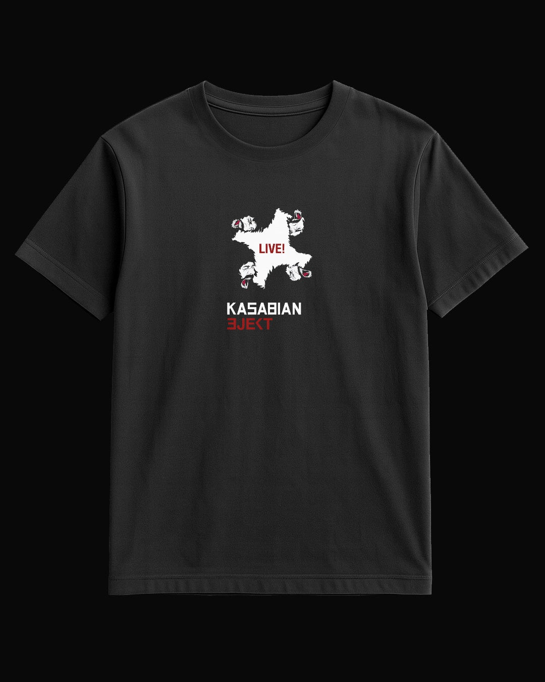 Kasabian EJEKT! Siyah Tişört