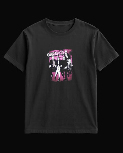 Garbage Bleed Like Me Siyah Tişört V2