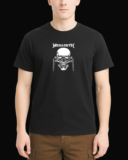 Megadeth Grup Logo-4 Siyah Tişört
