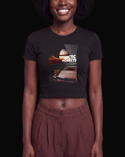 Arctic Monkeys Tranquility Base Siyah Baby Tee Tişört