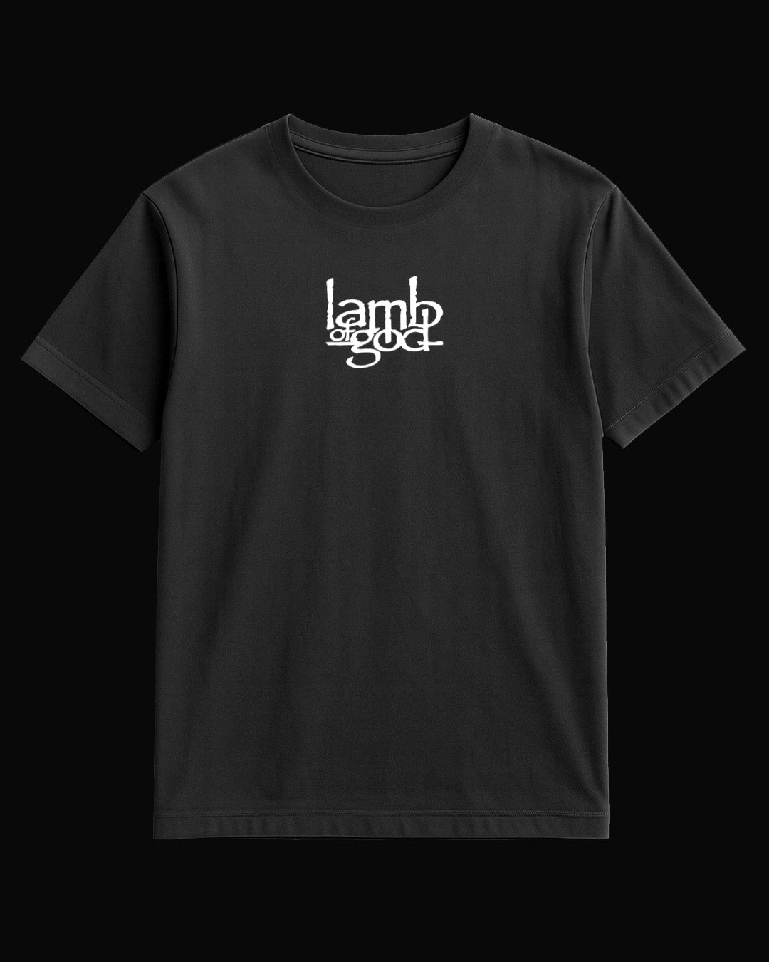 Lamb Of God Grup Logo Siyah Tişört