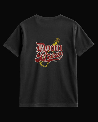 Black Label Society Doom Brew Sırt Baskılı Siyah Tişört