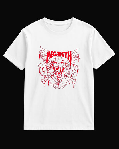 Megadeth Killing Is My Business and Business Is Good Beyaz Tişört