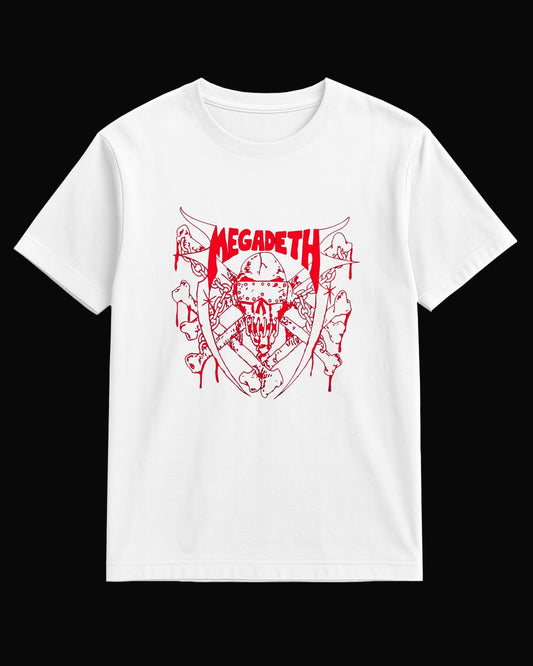 Megadeth Killing Is My Business and Business Is Good Beyaz Tişört