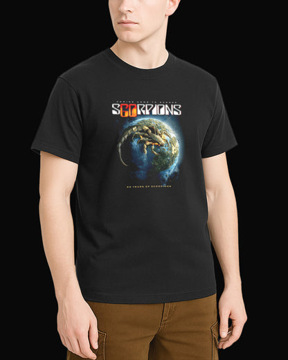 Scorpions 60 Years of Scorpions Siyah Tişört