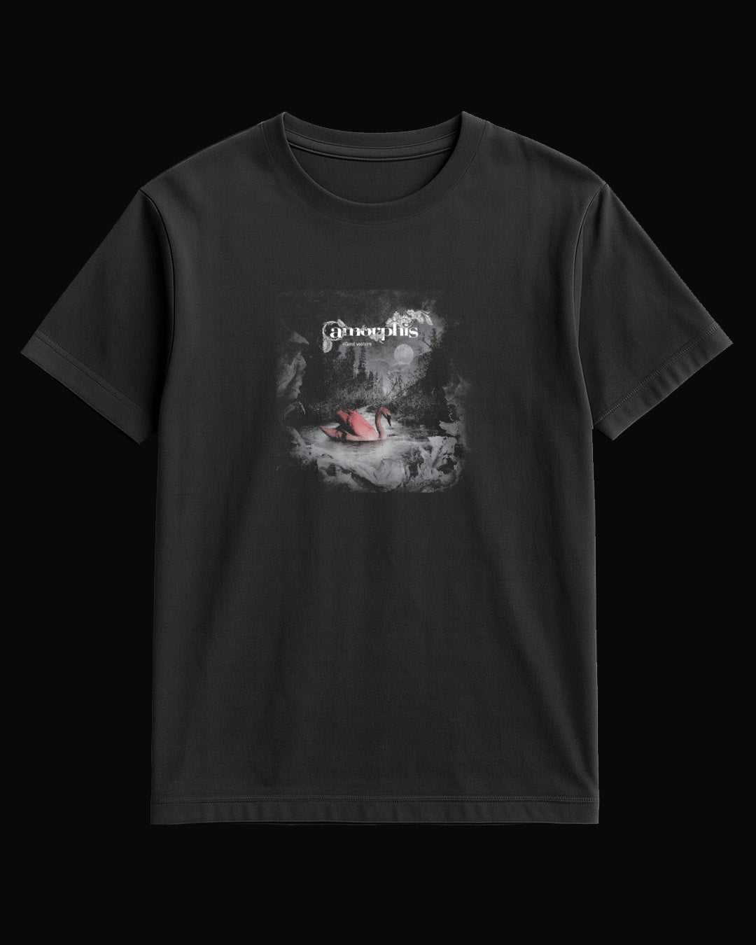 Amorphis Silent Waters Siyah Tişört