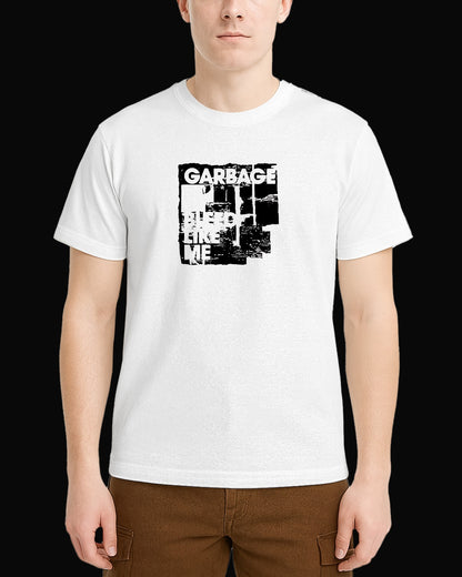 Garbage Bleed Like Me Beyaz Tişört