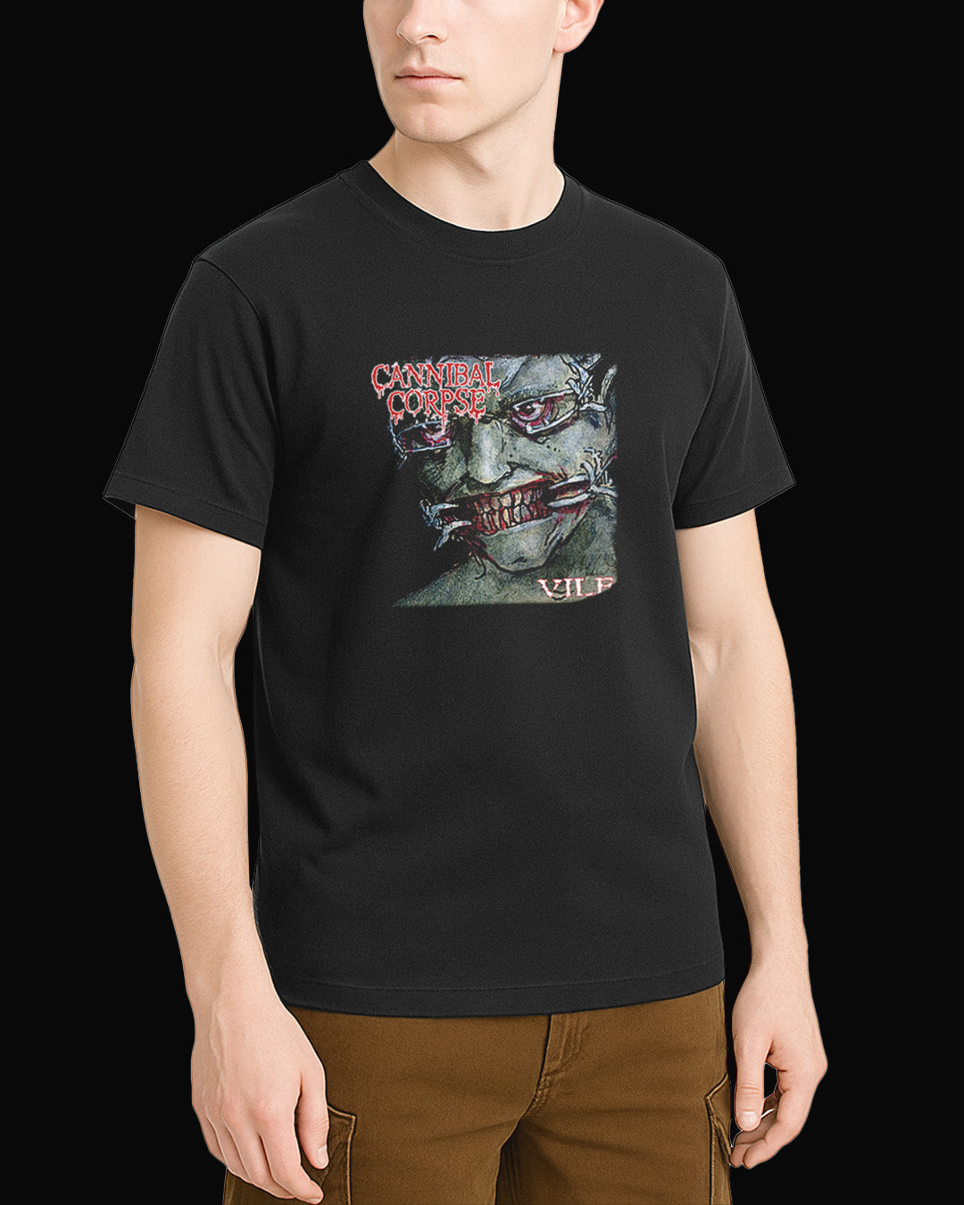 Cannibal Corpse VILE Siyah Tişört