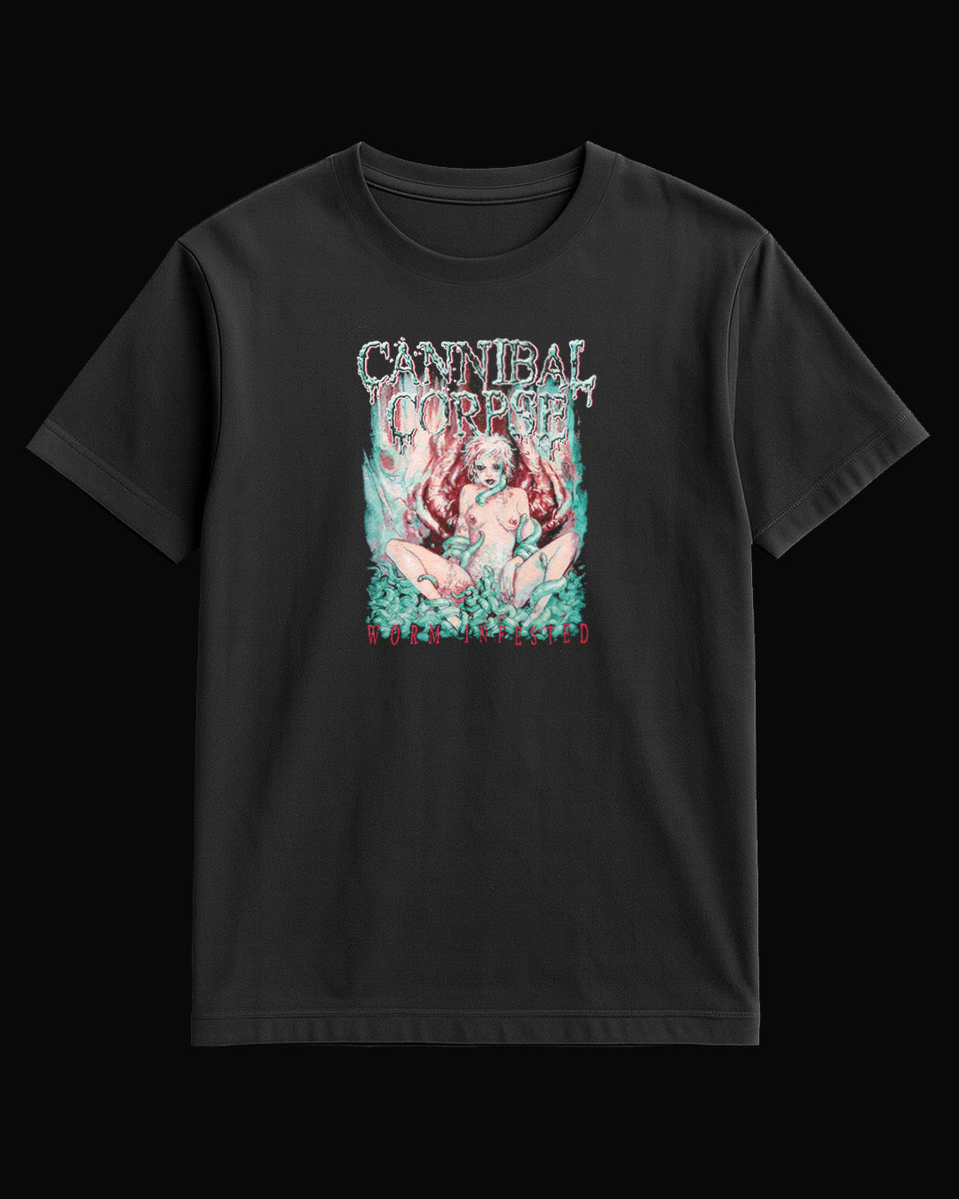 Cannibal Corpse Worm Infested Siyah Tişört