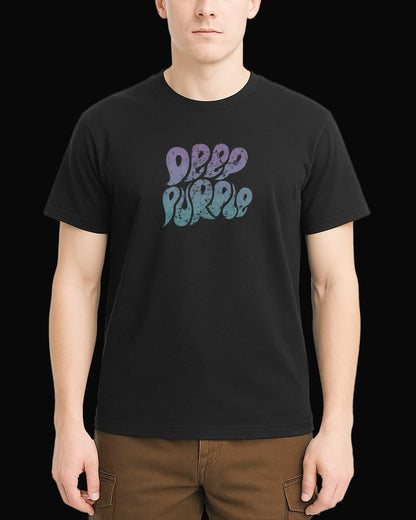 Deep Purple Grup Logo Siyah Tişört
