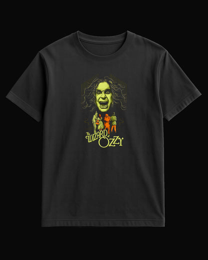 Ozzy Osbourne The Wizard of Ozzy  Siyah Tişört