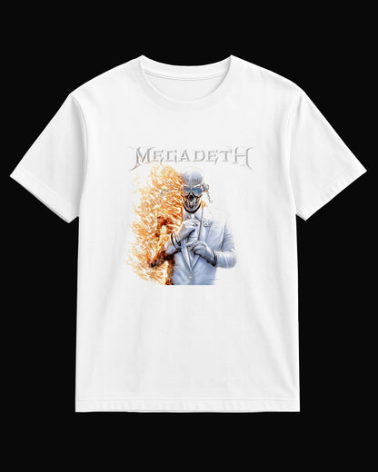 Megadeth 2026 ALBUM Beyaz Tişört