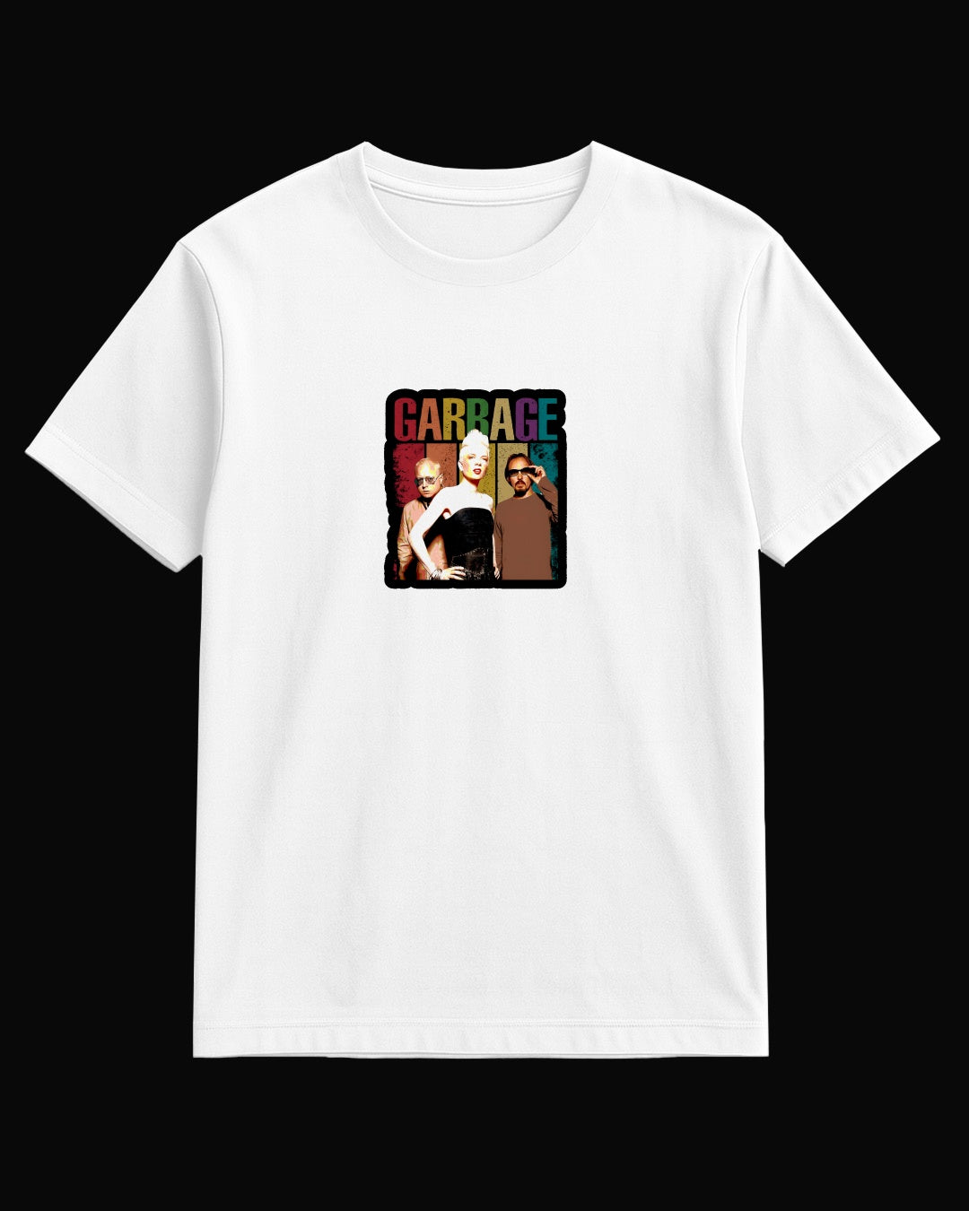 Garbage Grup Logo Beyaz Tişört V2