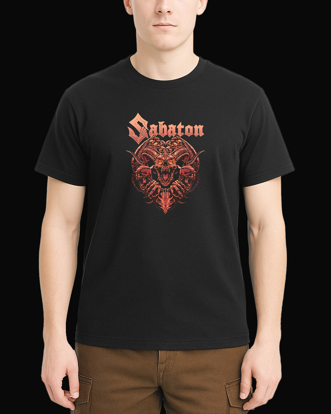Sabaton The War Siyah Tişört