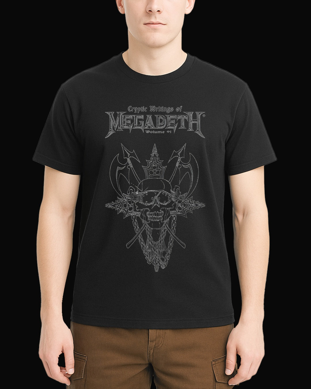 Megadeth Cryptic Writings Siyah Tişört