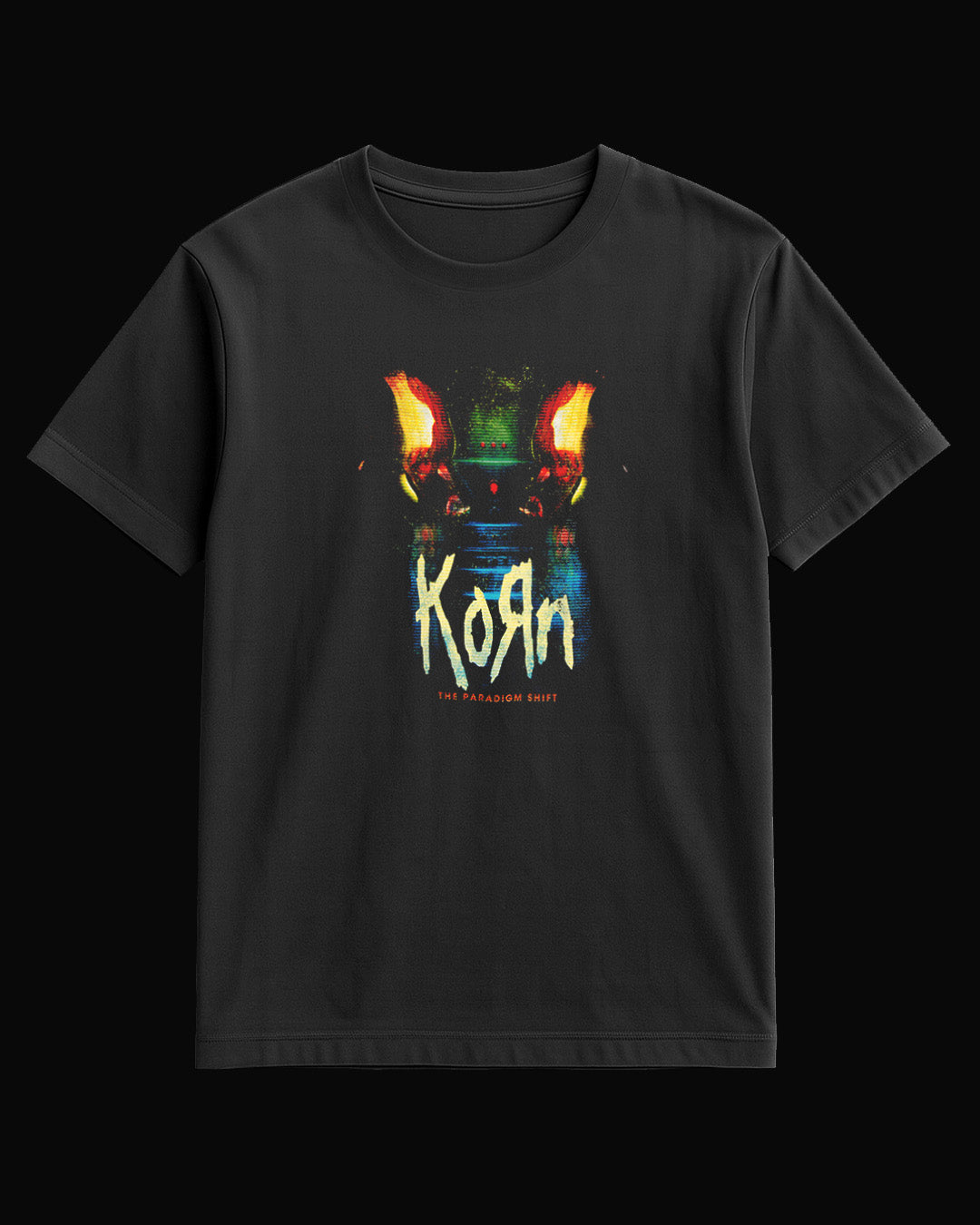 Korn The Paradigm Shift Sırt Baskılı Siyah Tişört