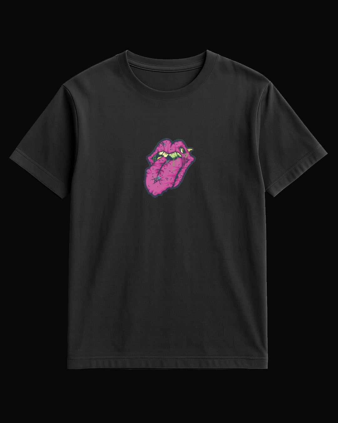 The Rolling Stones Stinky Tongue Siyah Tişört