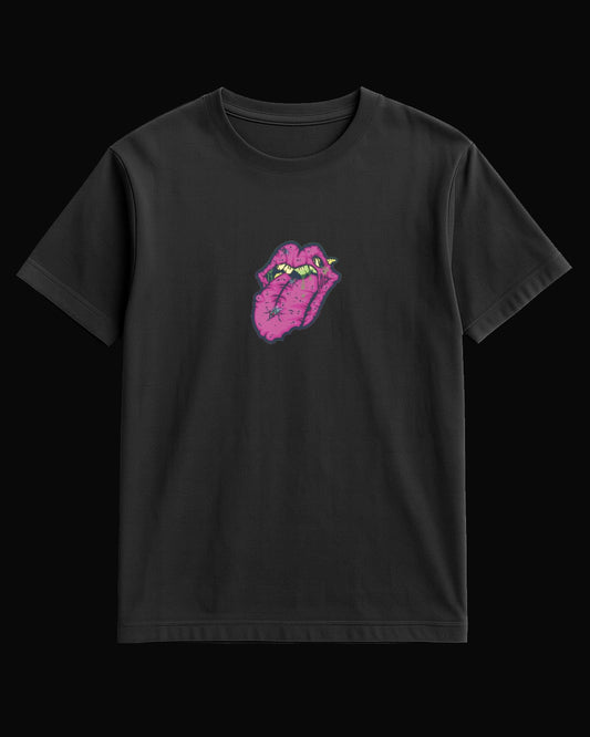 The Rolling Stones Stinky Tongue Siyah Tişört