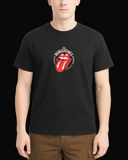 The Rolling Stones Fifty Years Siyah Tişört