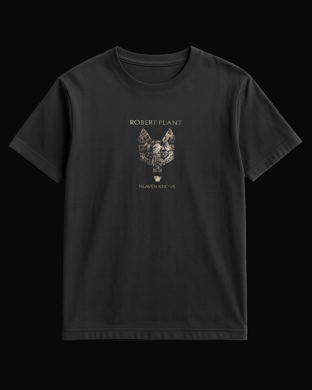 Robert Plant Heaven Knows Siyah Tişört