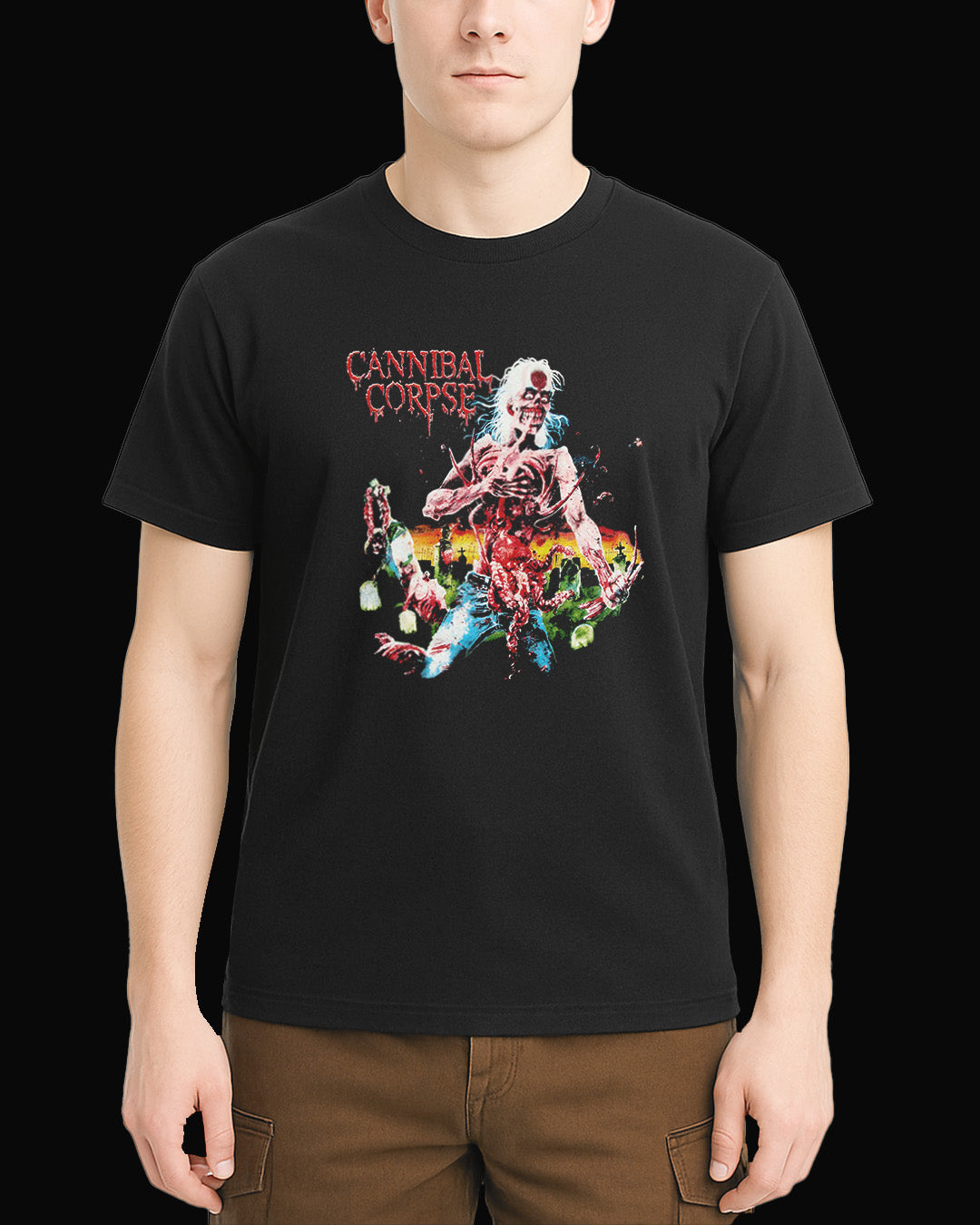 Cannibal Corpse Eaten Back To Life Siyah Tişört