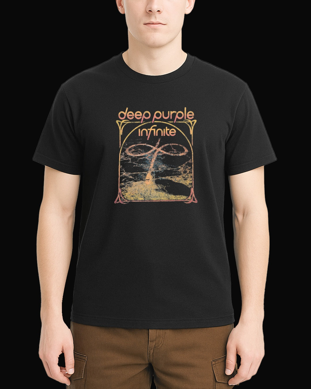 Deep Purple infinite Siyah Tişört