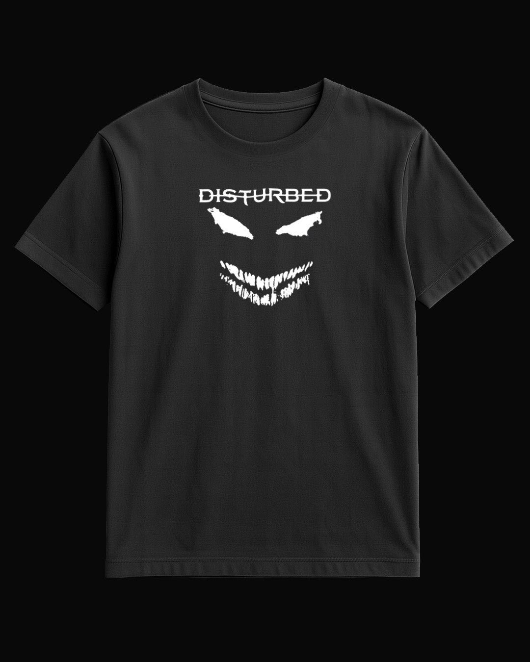 Disturbed Grup Logo Siyah Tişört