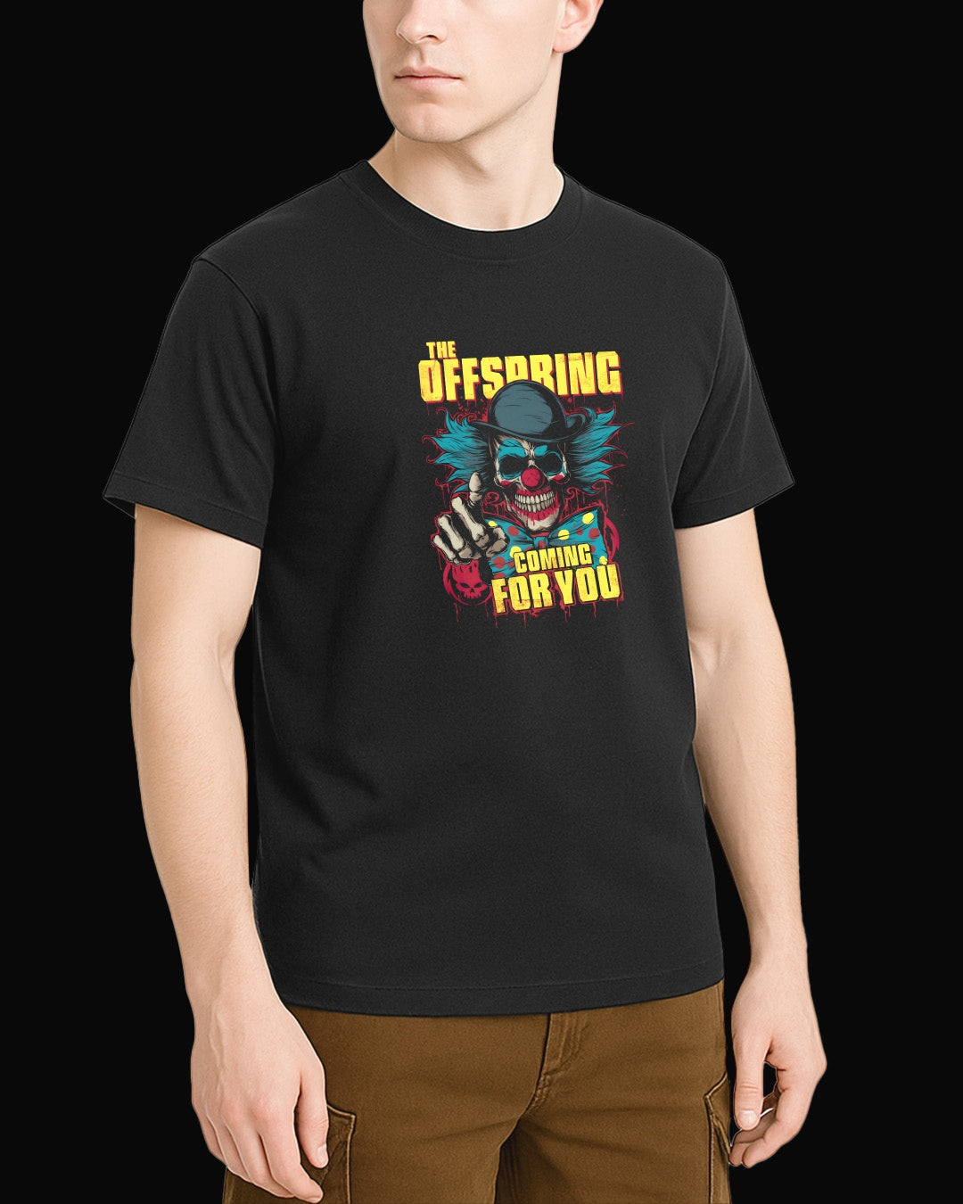 The Offspring Coming For You Siyah Tişört V3