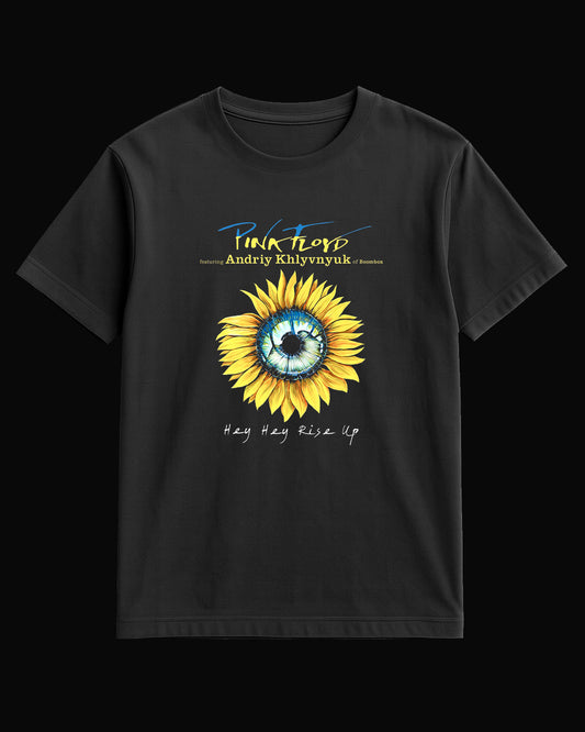 Pink Floyd Hey Hey Rise Up Siyah Tişört