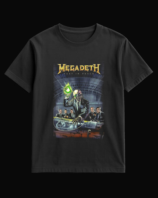 Megadeth Rust In Peace-3 Siyah Tişört