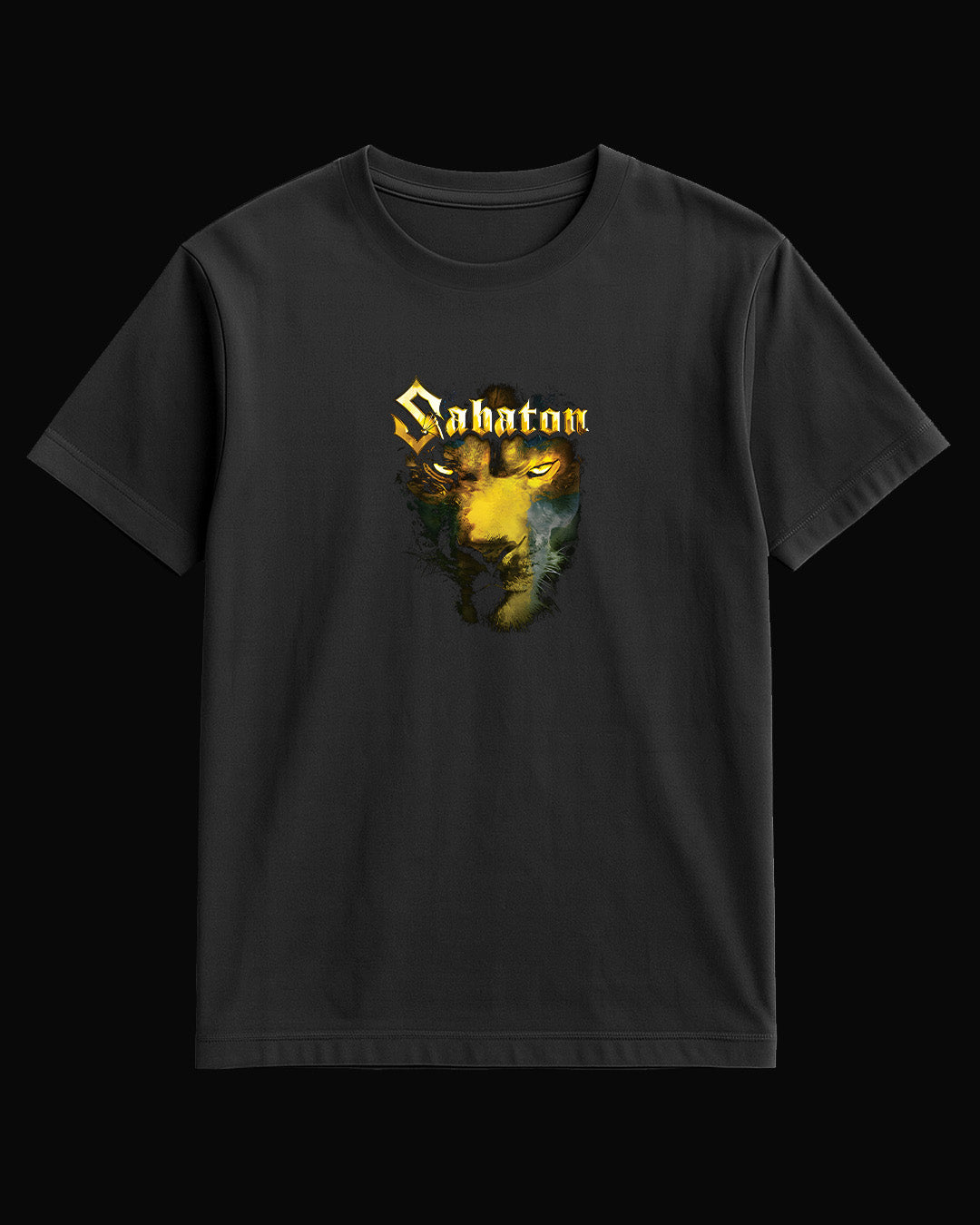 Sabaton Lion Siyah Tişört