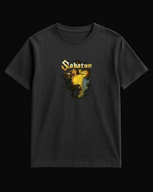 Sabaton Lion Siyah Tişört