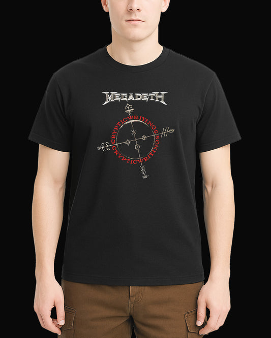 Megadeth Cryptic Writings Siyah Tişört