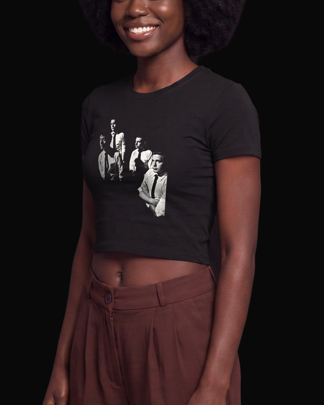 Arctic Monkeys Grup Logo Siyah Baby Tee Tişört V4