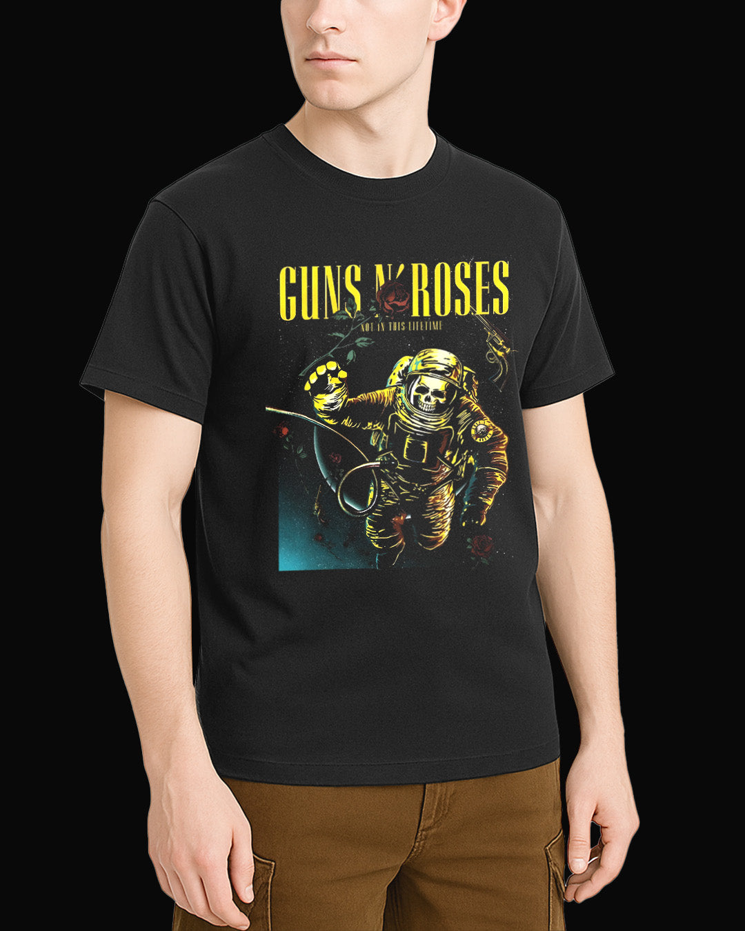 Guns N' Roses Not In This Lifetime Siyah Tişört