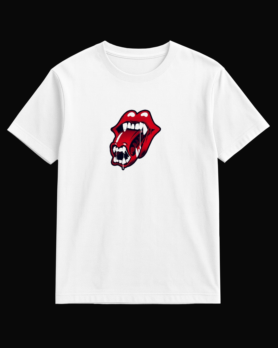 The Rolling Stones Alien Tongue Siyah Tişört