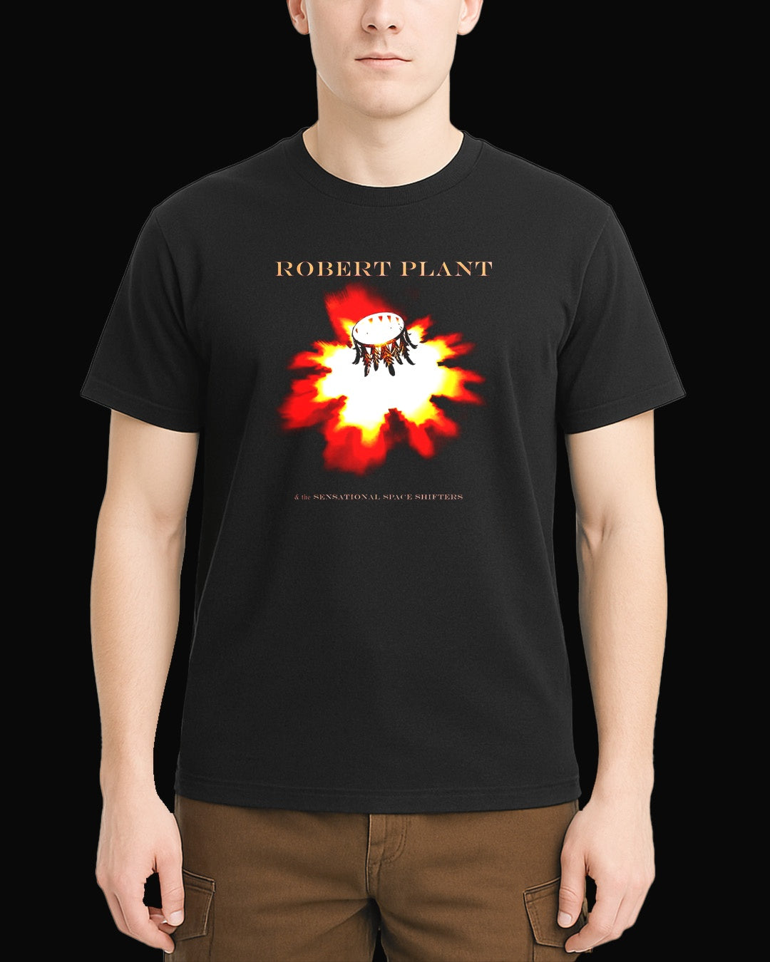 Robert Plant Feather Bowl Siyah Tişört