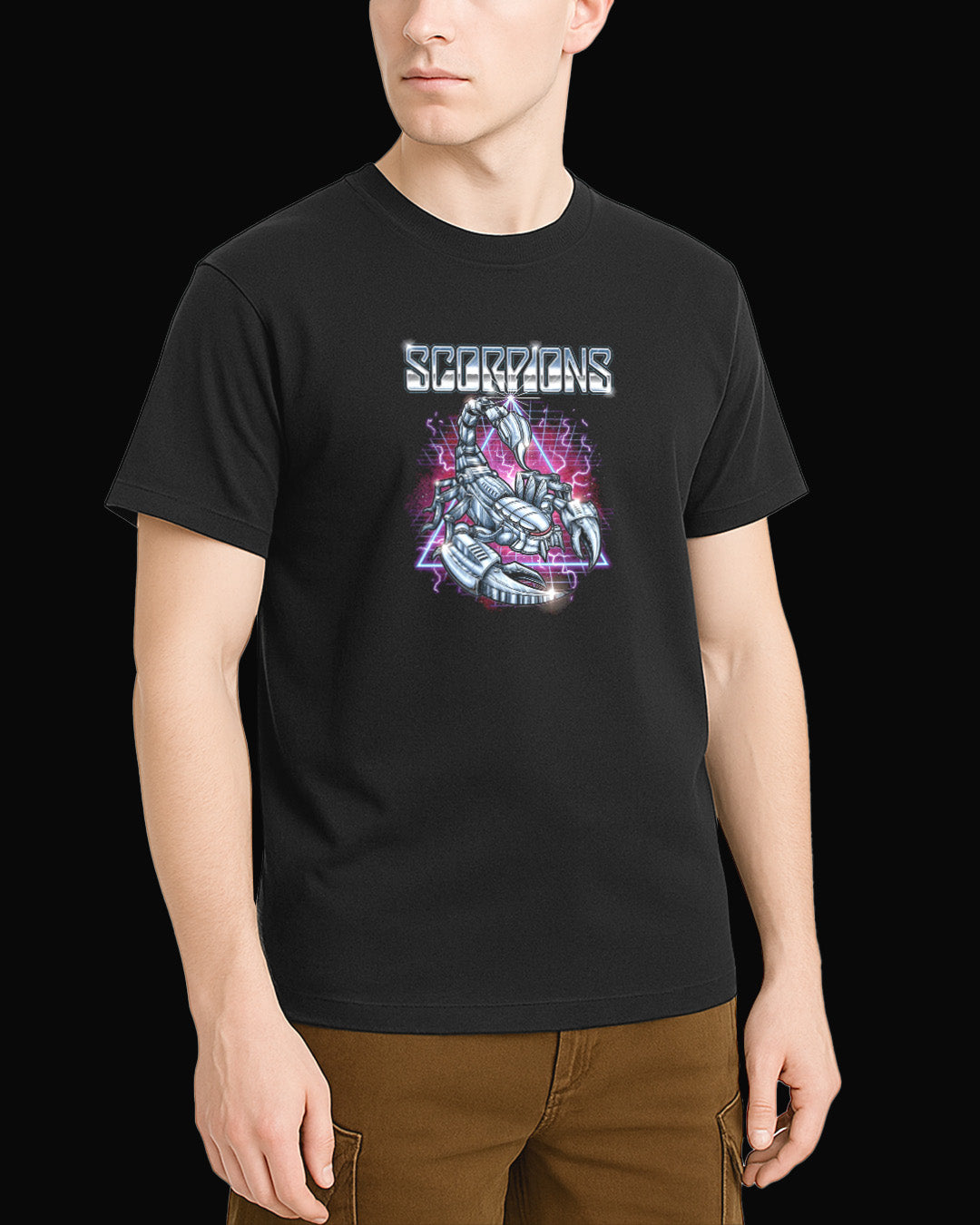 Scorpions Neo-Scorp Siyah Tişört